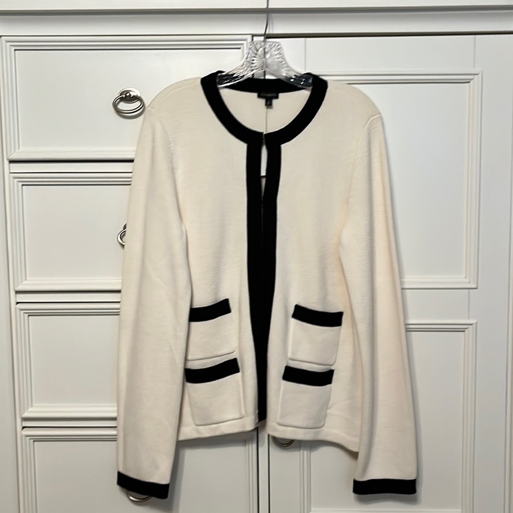 Talbots sweater jacket